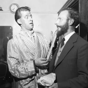 Bernard Braden (left) who is starring in No News From Father Bernard Braden (left) who is starring in No News From Father