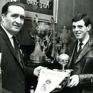 Bernard Gallacher Golf Print 1968 Celtic Park Trophy Room Bernard Gallacher Golf Print 1968 Celtic Park Trophy Room