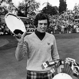 Bernard Gallacher Wins Dunlop Masters Print, 1974 Bernard Gallacher Wins Dunlop Masters Print, 1974