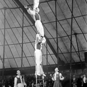 Bertram Mills Circus at Luton. April 1950 O23401-011 Bertram Mills Circus at Luton. April 1950 O23401-011