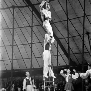 Bertram Mills Circus at Luton. April 1950 O23401-013 Bertram Mills Circus at Luton. April 1950 O23401-013
