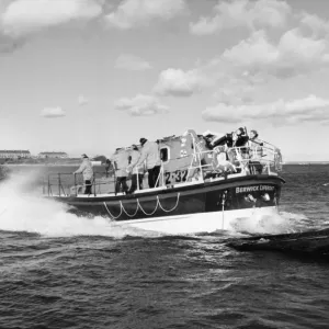 Berwick lifeboat, which covers the area of Berwick on Tweed, Northumberland Berwick lifeboat, which covers the area of Berwick on Tweed, Northumberland