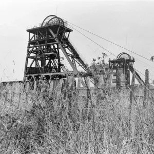 Betteshanger Colliery, Kent, threatened with closure. 1985