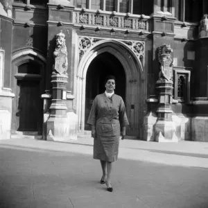 Betty Boothroyd. 13th September 1960 Betty Boothroyd. 13th September 1960