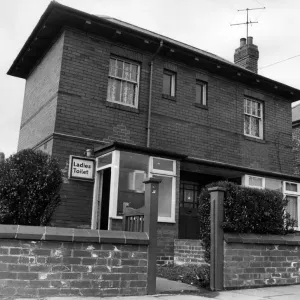 North Shields Semi with Public Lavatory, Memory Lane Prints