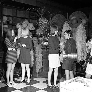 Biba Boutique fashion centre in London June 1966 Swinging Sixties Collection
