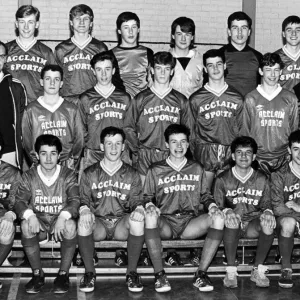 Middlesbrough Boys Soccer Team Print 1986 Middlesbrough Boys Soccer Team Print 1986