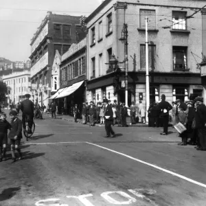 Traffic Control Installation Print, Swansea, 1933 Traffic Control Installation Print, Swansea, 1933