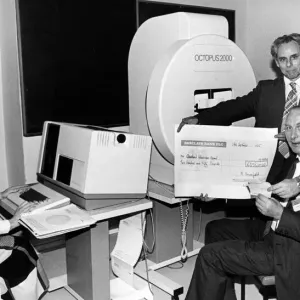 A Big Drive to Beat Glaucoma: A 1985 Memory Lane Print
