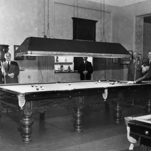 Billiard Room Print, 1947 Liverpool Scene Billiard Room Print, 1947 Liverpool Scene