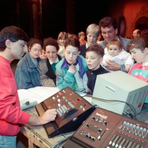 Giornata di apertura del Billingham Forum, l'occasione per vedere dietro le quinte al Teatro del Forum.