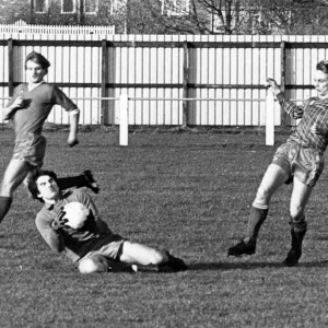 Hartlepool vs Billingham Synthonia 1982 Print