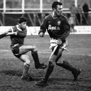 Billingham Synthonia Football Team, in action, 24th April 1989