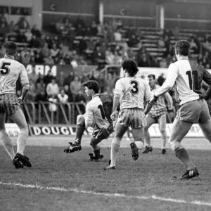 Billingham Synthonia Football Team, in action, 14th November 1987