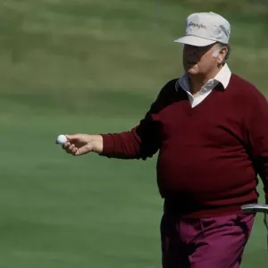 Billy Casper golfer at Seniors Championship 1989Senior Open Championship tournament held Billy Casper golfer at Seniors Championship 1989Senior Open Championship tournament held
