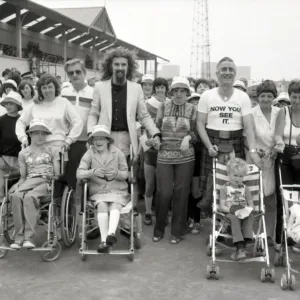Billy Connolly Charity Walk Print, 9th June 1982 Billy Connolly Charity Walk Print, 9th June 1982