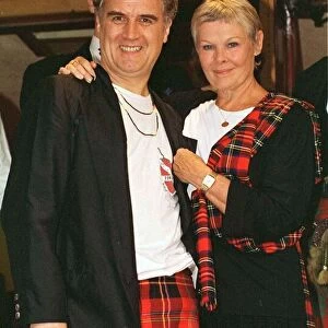Billy Connolly and Judi Dench at premiere of Mrs Brown August 1997