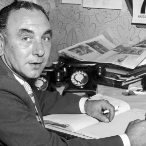 Billy Elliott at Desk Print, August 1957 Billy Elliott at Desk Print, August 1957