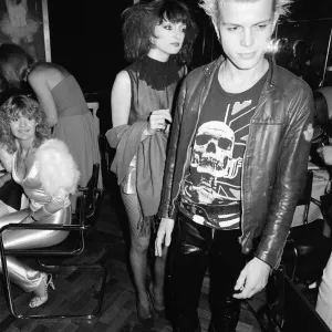 Billy Idol at Stringfellows Print, 1st August 1980 Billy Idol at Stringfellows Print, 1st August 1980