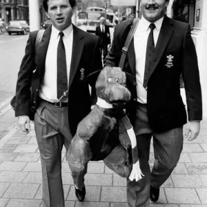 Billy James and Anthony Buchanan walking down Westgate Street Billy James and Anthony Buchanan walking down Westgate Street