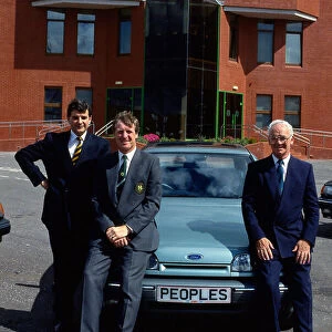 Billy McNeill & Jack McGinn at Celtic Park September 1989