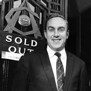 Billy Wright manager of Arsenal Football Club 1963 and former Wolves