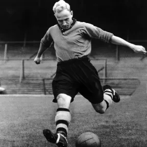 Billy Wright Wolverhampton Wanders and England footballer Billy Wright Wolverhampton Wanders and England footballer