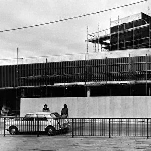 Birkenheads new superstore nearing completion. 23rd March 1976