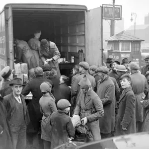 Birmingham Blitz 1940: Rationed Goods Print