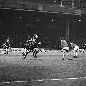 Birmingham City 0-1 Fulham, FA Cup Semi-final replay, match action, Maine Road