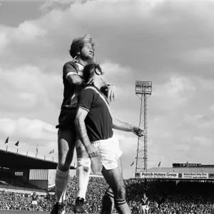 Birmingham City 4-0 Burnley, league match at St Andrews, Saturday 20th September 1975