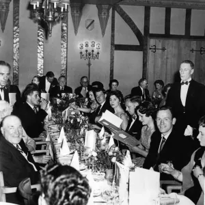 Birmingham City football club players and guests attend a banquet at the Park Lane Hotel Birmingham City football club players and guests attend a banquet at the Park Lane Hotel