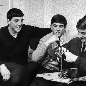 Bob Latchford with Brothers David and Peter, 1967 Print