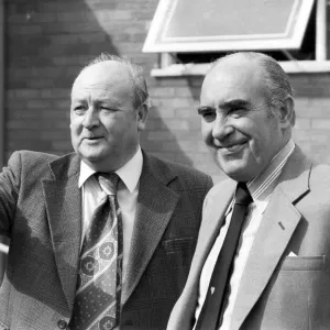 Birmingham City manager Sir Alf Ramsey with Club Secretary Alan Instone, November 1977 Birmingham City manager Sir Alf Ramsey with Club Secretary Alan Instone, November 1977