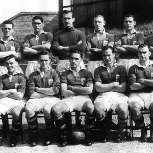 Birmingham City team line up, 16th September 1948. Back row: Green, Duckhouse, Merrick Birmingham City team line up, 16th September 1948. Back row: Green, Duckhouse, Merrick