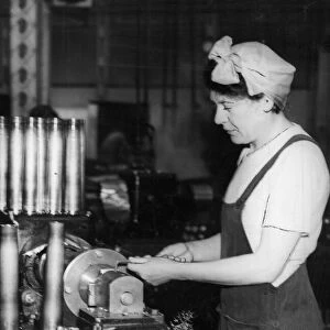 Birmingham factory worker Edith Hill of 74 Boulton Road, Handsworth