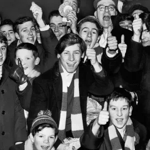 Birmingham Football supporters. 6th January 1965 Birmingham Football supporters. 6th January 1965
