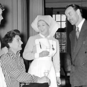 Birmingham Mail film critic Arthur Steele shares a joke with Muriel Pavlow Birmingham Mail film critic Arthur Steele shares a joke with Muriel Pavlow