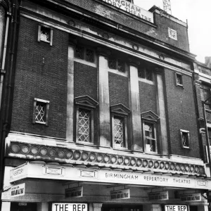 Le Birmingham Repertory Theatre, désormais connu sous le nom de The Old Rep Theatre 26 mai 1972.