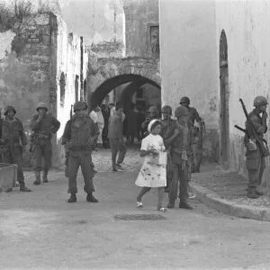 The Bizerte Crisis 1961 French soldiers on the streets of Bizerte The Bizerte Crisis 1961 French soldiers on the streets of Bizerte