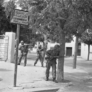 The Bizerte Crisis 1961 French soldiers on the streets of Bizerte The Bizerte Crisis 1961 French soldiers on the streets of Bizerte