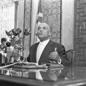 The Bizerte Crisis 1961 Tunisian President Habib Bourguiba seen here addressing The Bizerte Crisis 1961 Tunisian President Habib Bourguiba seen here addressing