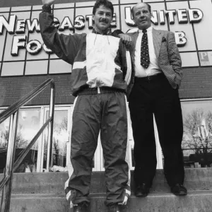 Bjorn Kristensen, Newcastle United player at St James Park, Newcastle, 16th March 1989 Bjorn Kristensen, Newcastle United player at St James Park, Newcastle, 16th March 1989