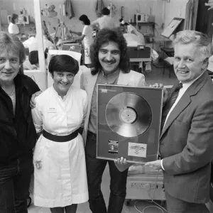 Black Sabbath Award Presentation Print, June 17th 1982
