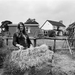 Ozzy Osbourne Print at Staffordshire Home, 28th July 1976
