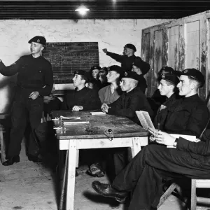 West Country Tank Corps Unit Learns Morse Code, Print West Country Tank Corps Unit Learns Morse Code, Print