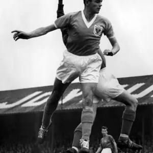 Blackpool v Portsmouth league match at Bloomfield Road 143th September 1958