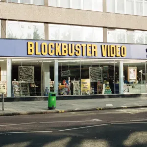 Blockbuster Video, 78 Coombe Lane, Raynes Park, Wimbledon, London, 8th November 1990