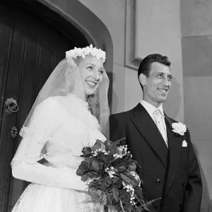 Bluebell Sheila Masters Wedding Print, 3rd September 1955 Bluebell Sheila Masters Wedding Print, 3rd September 1955