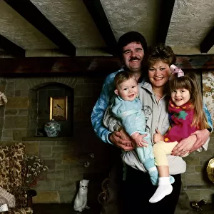 Bob Carolgees TV Presenter Surprise Surprise with family at home